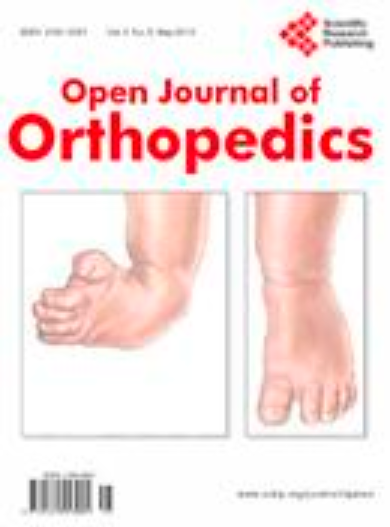 Open Journal Of Orthopadics (Scientific Research Publishing)